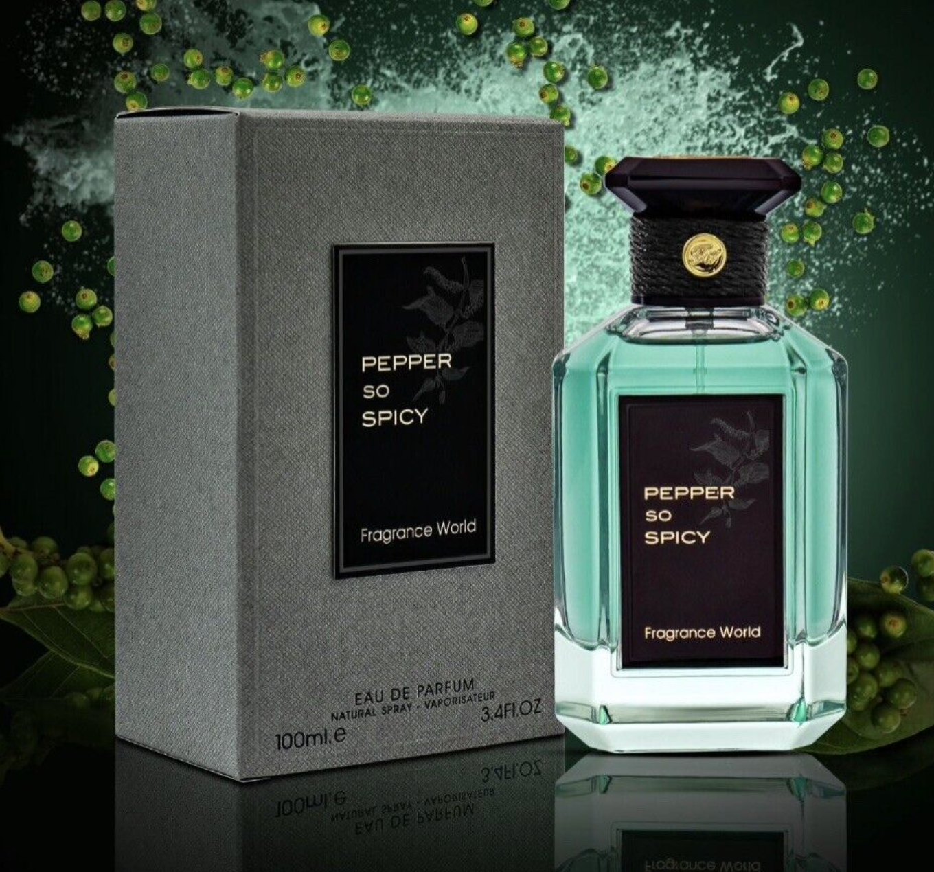 Pepper So Spicy EDP Perfume By Fragrance World 100 ML - US SELLER