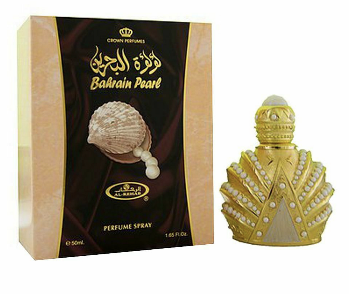 BAHRAIN PEARL 50ML EDP PERFUME SPRAY BY AL REHAB USA SELLER