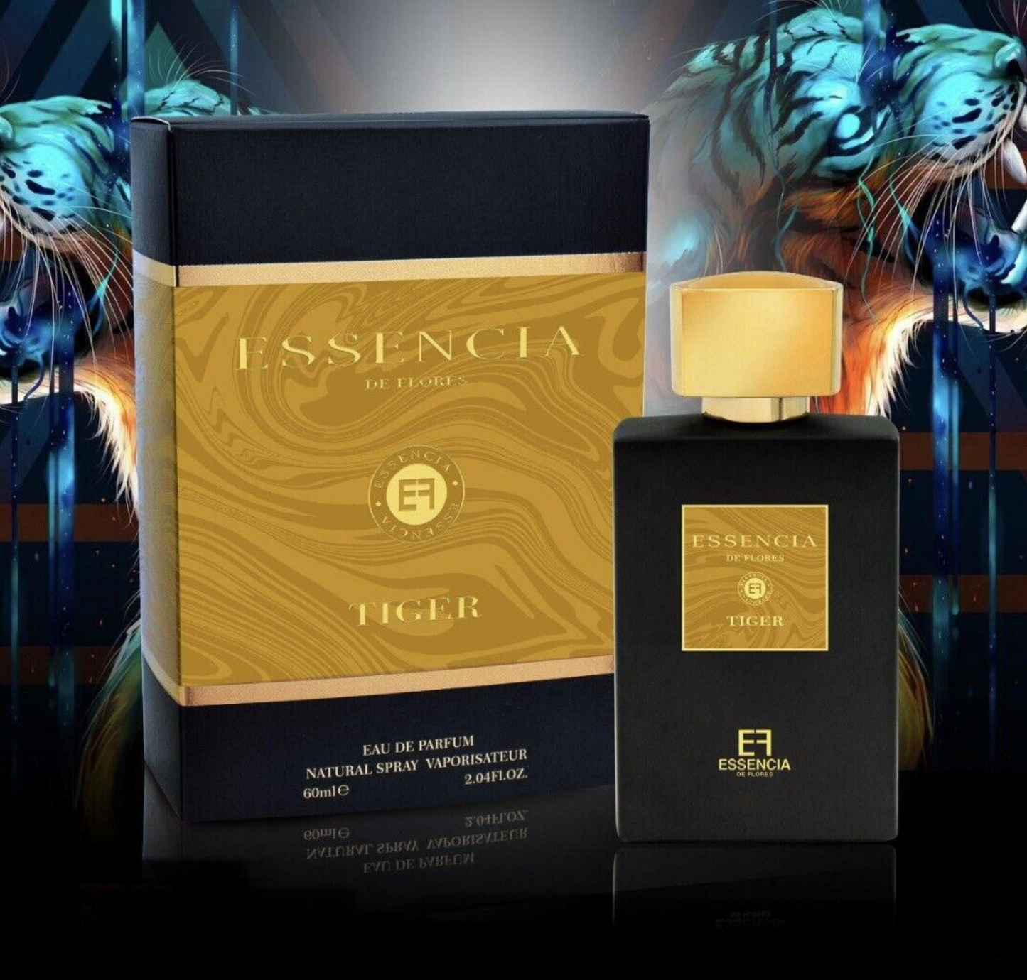 Tiger EDP Perfume By Fragrance World 60 ML - US SELLER
