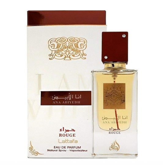 Ana Abiyedh I Am White Rouge by Lattafa EDP  60 ML Spray - US SELLER