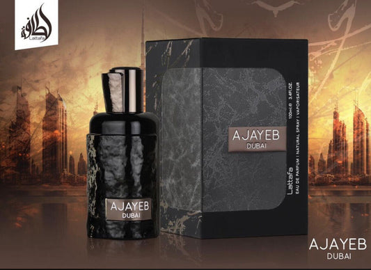 Ajayeb Dubai Black EDP By Lattafa Perfumes 100 ML