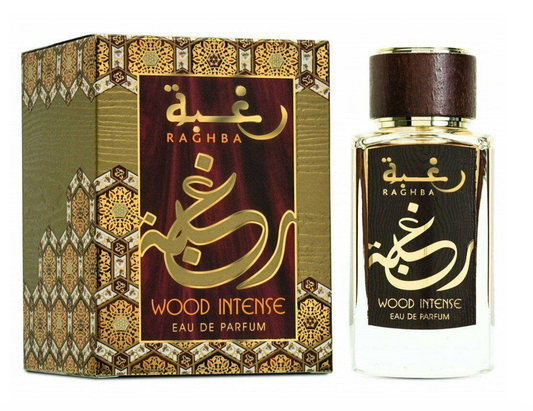 Raghba Wood Intense EDP Perfume By Lattafa 100 ML - US SELLER