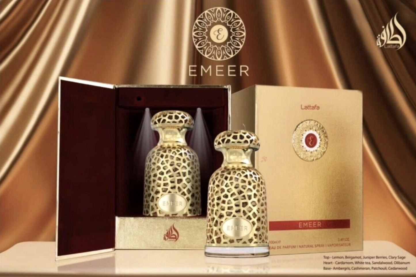 Emeer EDP By Lattafa Perfumes 10 ML sample
