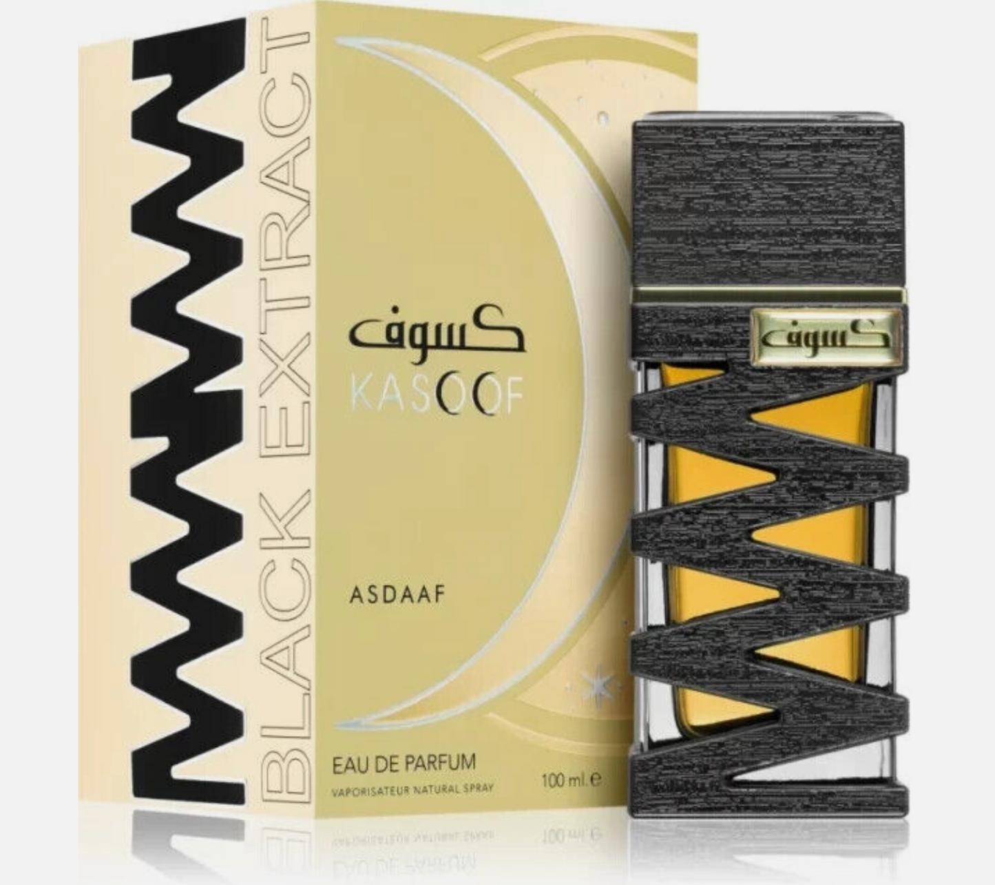 Kasoof Black Extract Eau De Parfum By Asdaaf/Lattafa  100ml 3.4 FL OZ