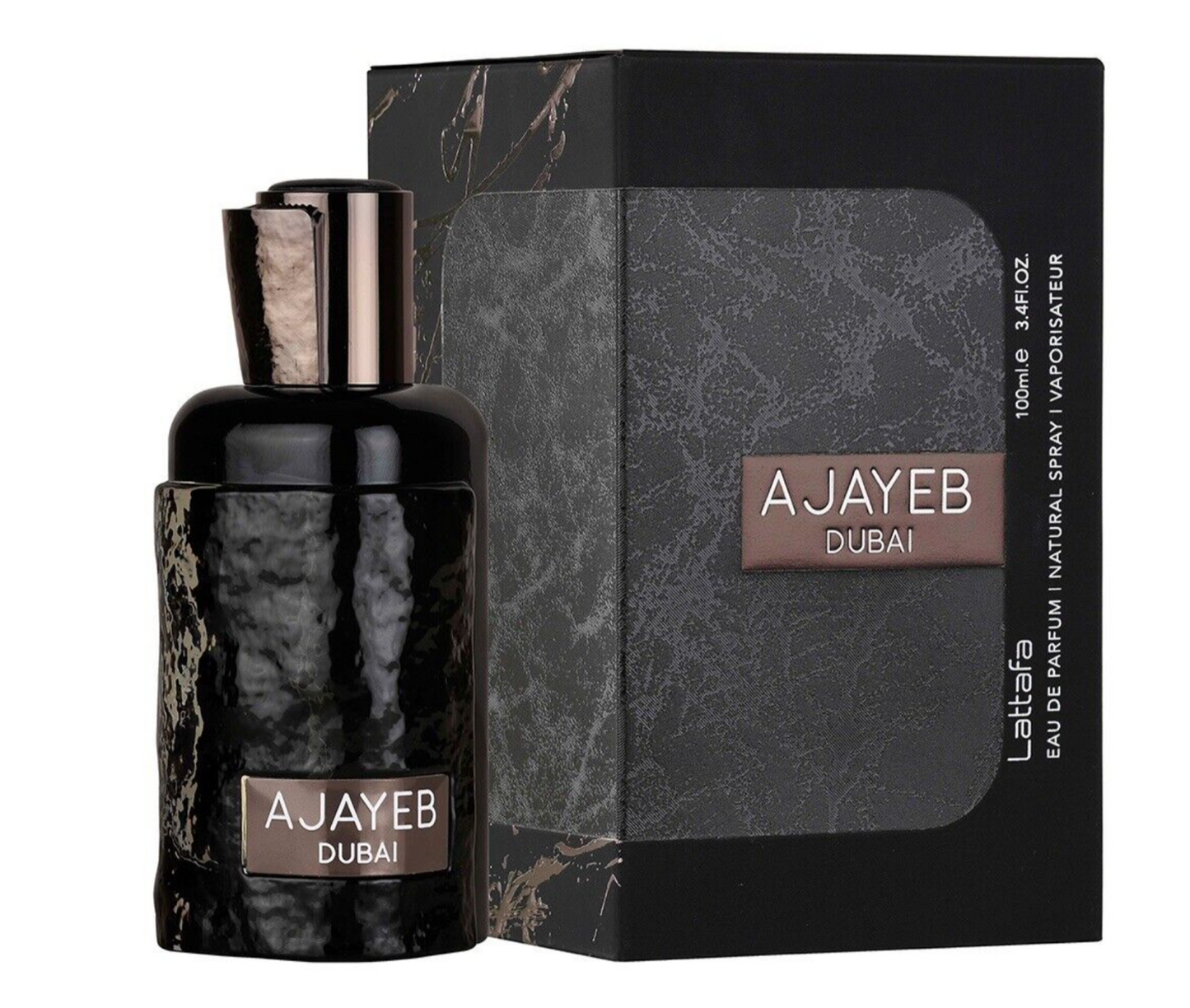 Ajayeb Dubai Black EDP By Lattafa Perfumes 100 ML