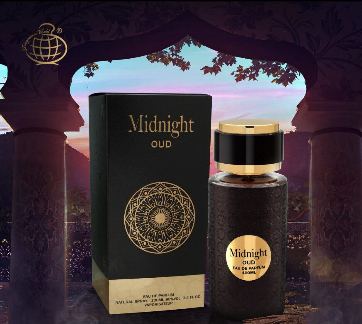 Midnight Oud EDP Perfume By Fragrance World 100ML