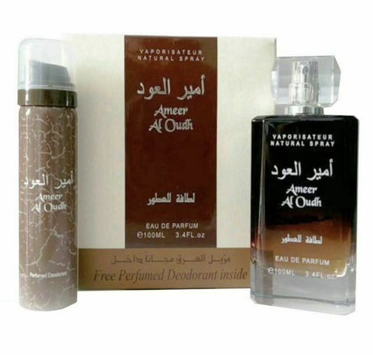 Ameer Al Oudh EDP Perfume by Lattafa 100 ML - USA SELLER