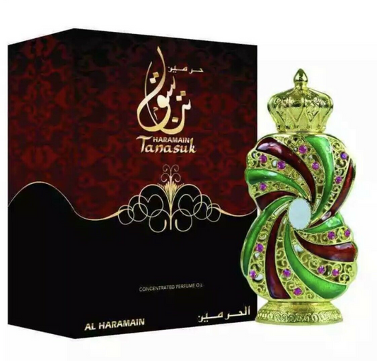 Tanasuk By Al Haramain 12 ML CPO Attar Oil Based Concentrated Perfume