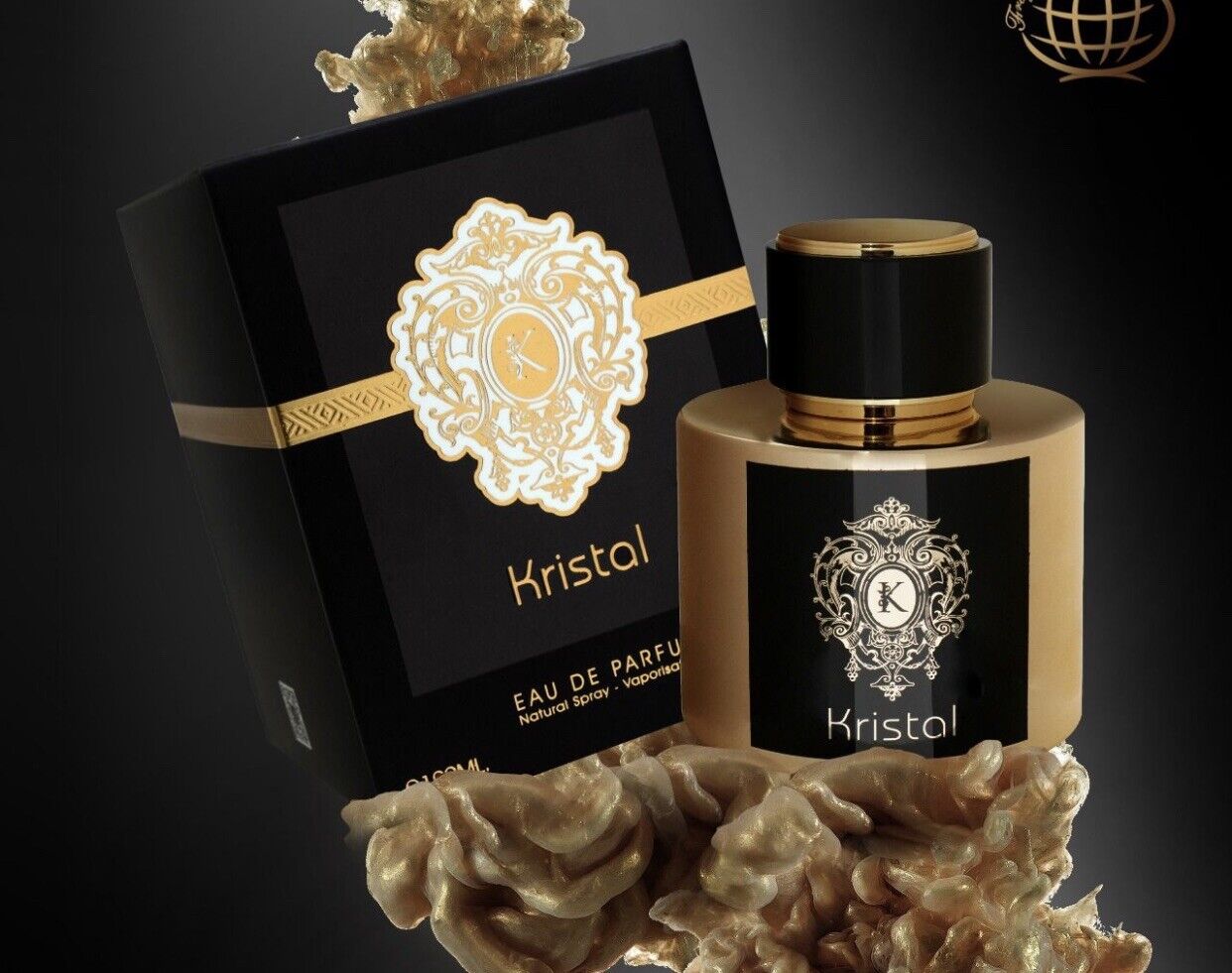 Kristal Edp Parfum 100 ML By Fragrance World - NEWEST RELEASE