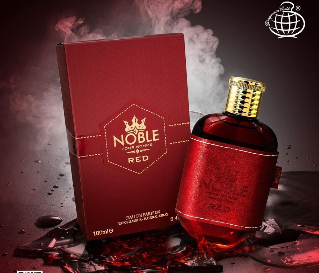 Noble Red Edp 100 Ml By Fragrance World - NEWEST RELEASE