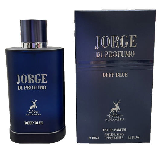 Jorge Di Profumo Deep Blue Eau de Parfum by Maison Alhambra 3.4 oz For Men