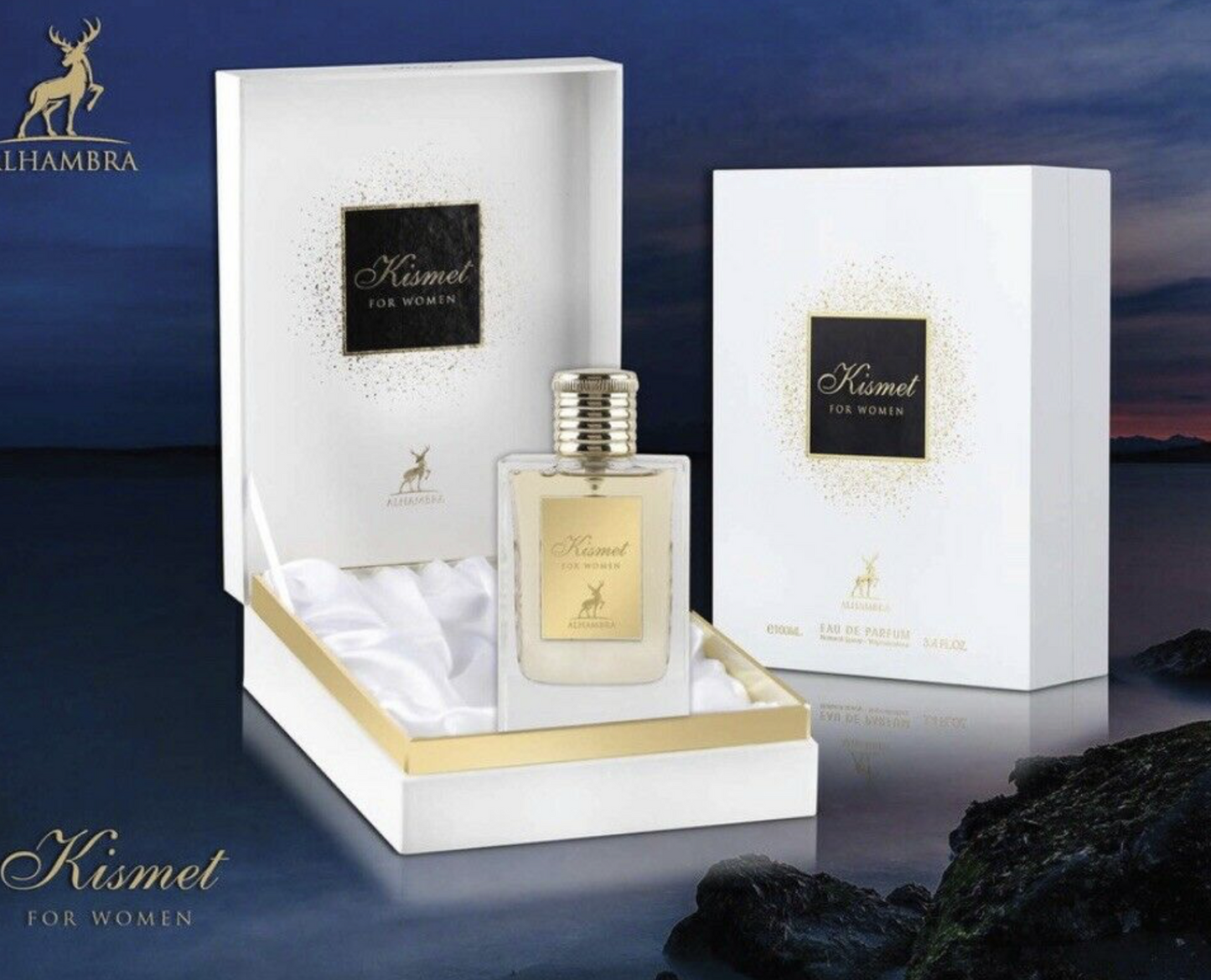 Kismet Women EDP Perfume By Al Hambra Lattafa 100 ML: USA SELLER